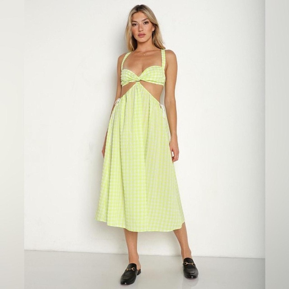 For Love & Lemons Maureen Midi Dress